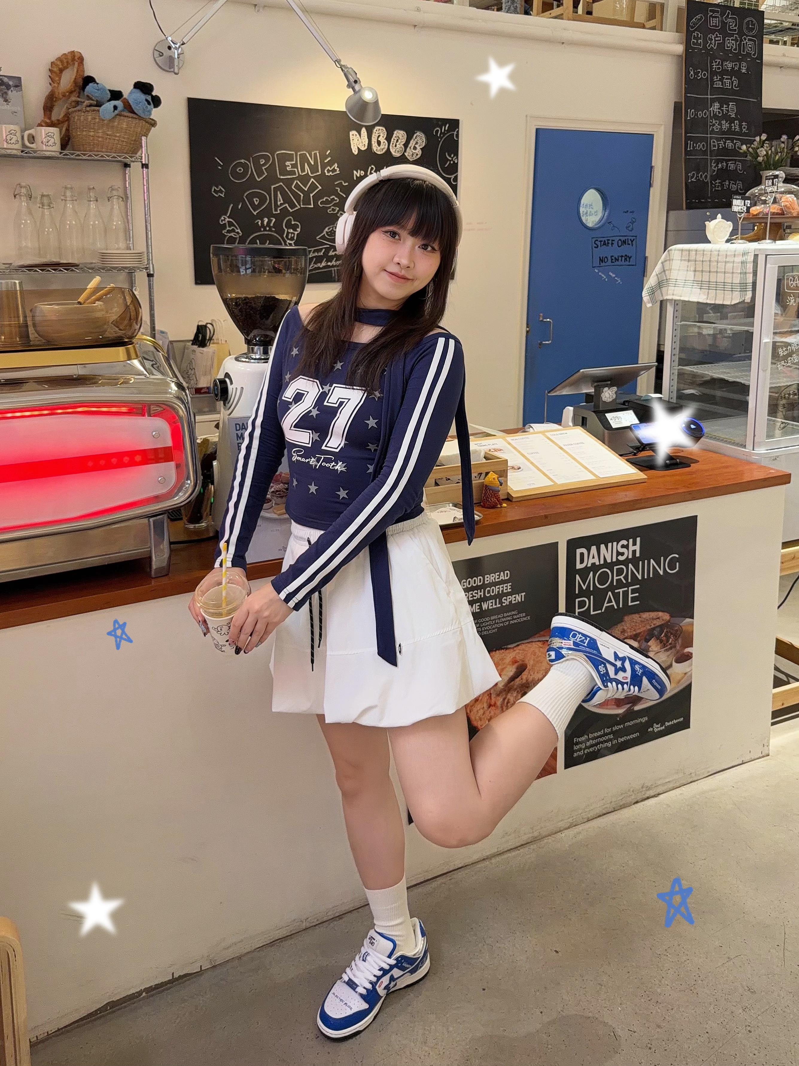 开学甜酷穿搭💙🎧宋亚轩同款赛车板鞋拿下